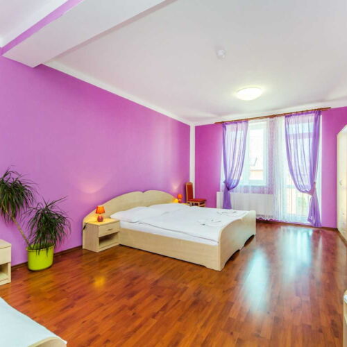 Pokoj se sprchou s terasou pro 3 os.