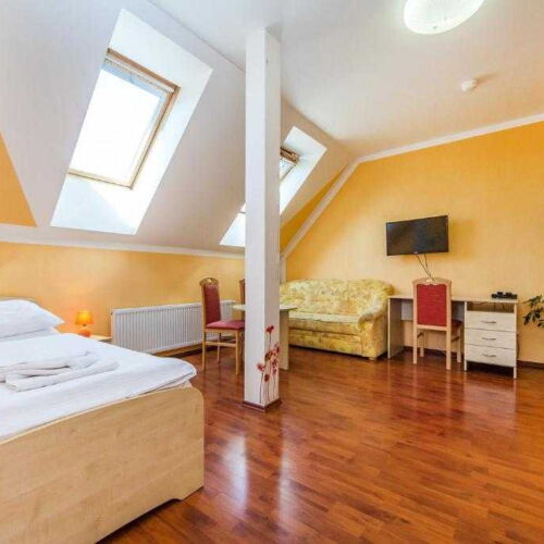 Apartman se sprchou s terasou pro 5 os.