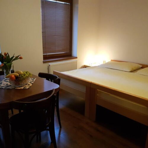 Pokoj s koupelnou s vlastní kuchyňkou pro 4 os.