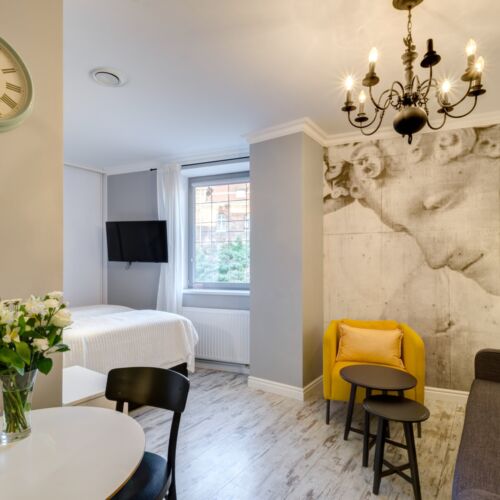 Apartament 3-osobowy na piętrze Studio z 1 pomieszczeniem sypialnianym