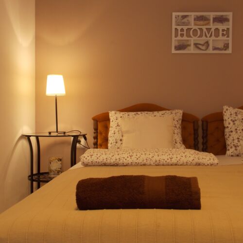 Apartament standard la parter cu 1 camera pentru 2 pers. (se poate solicita pat suplimentar)