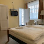 Studio Apartman se sprchou s manželskou postelí s 1 ložnicí