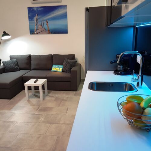 Apartament premium cu terasă cu 2 camere pentru 4 pers.