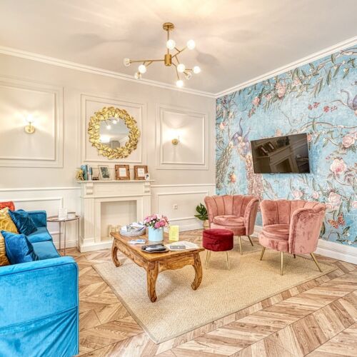 Pokój 2-osobowy cały dom z widokiem na ogród (możliwa dostawka)