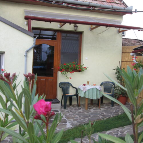 Apartament studio la parter cu 1 camera pentru 4 pers.