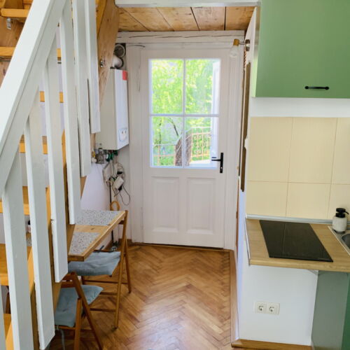 Camera twin la etaj cu aer condiționat