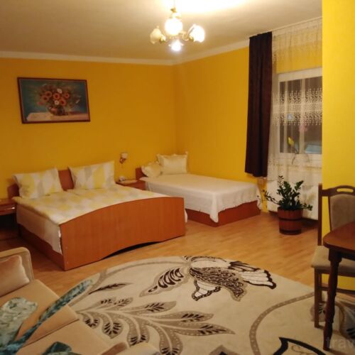 Camera lux la parter pentru 5 pers.