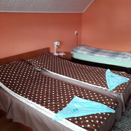 Camera tripla la etaj (se poate solicita pat suplimentar)