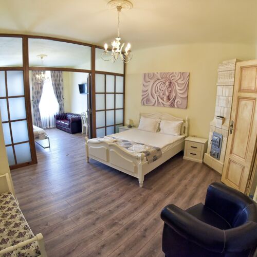 Apartament deluxe cu vedere spre oraș cu 1 camera pentru 4 pers.