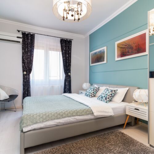 Apartament exclusive cu balcon cu 2 camere pentru 4 pers.