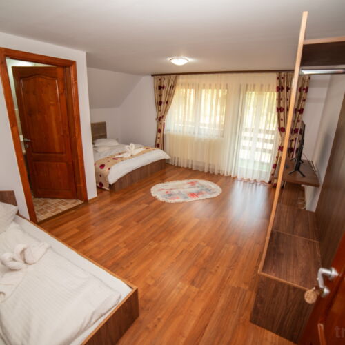 Camera tripla cu balcon