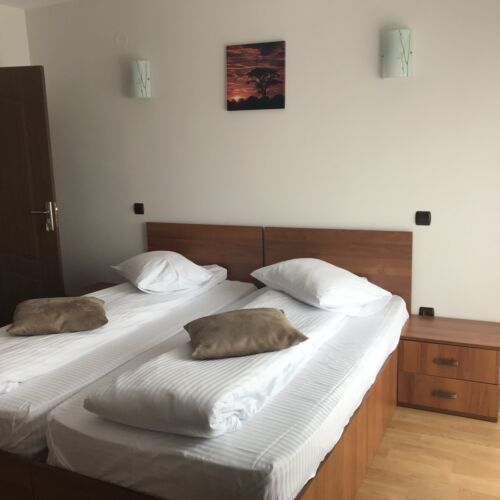 Camera  twin cu balcon