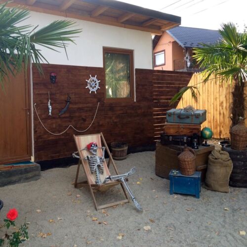 Fürdőszobás 4 fős hétvégi ház