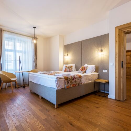 Apartament cu panoramă cu 1 camera pentru 4 pers.