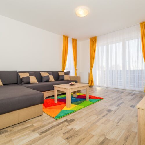 Junior Apartman s balkónem pro 4 os. s 1 ložnicí