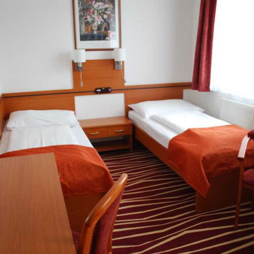 Pokój 2-osobowy Classic z prysznicem (możliwa dostawka)