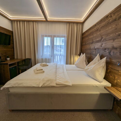 Camera twin cu duș (se poate solicita pat suplimentar)