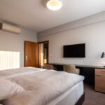 Apartment für 2 Personen mit Dusche und Klimaanlage (Zusatzbett möglich)