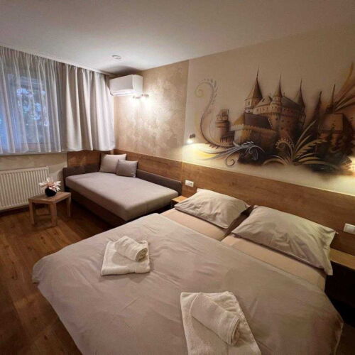 Pokój 2-osobowy z prysznicem (możliwa dostawka)