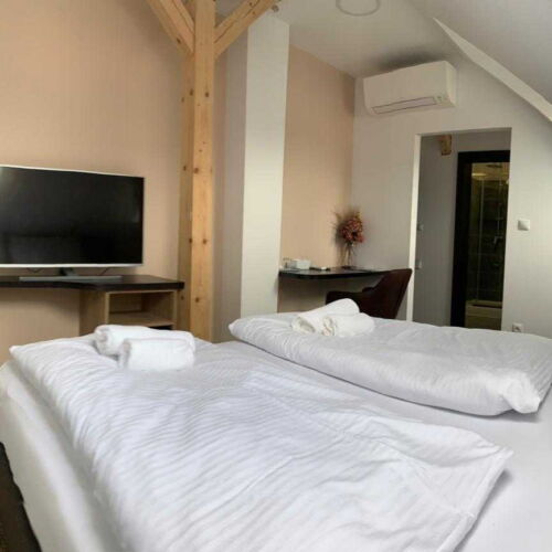 Pokój 2-osobowy Komfort z prysznicem (możliwa dostawka)