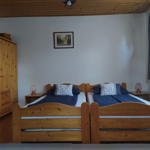 Garden View Upstairs Twin Room