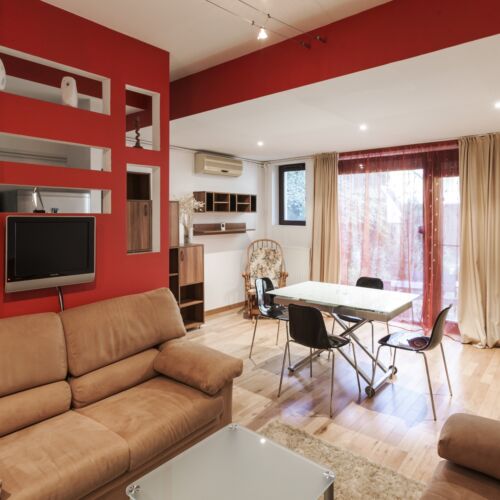 Apartament cu 1 camera pentru 4 pers.