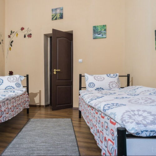 Camera twin classic cu baie (se poate solicita pat suplimentar)