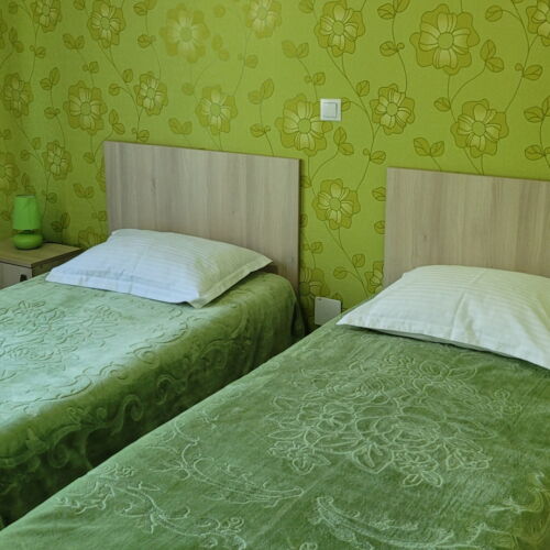 Camera  twin cu balcon