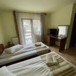 Camera twin la etaj cu vedere spre pădure (se poate solicita pat suplimentar)