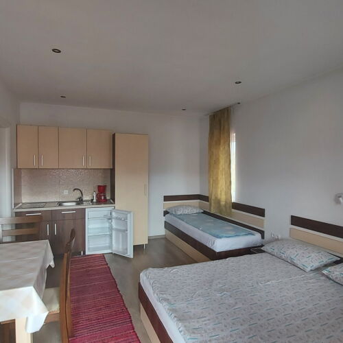 Apartament studio cu 1 camera pentru 3 pers.