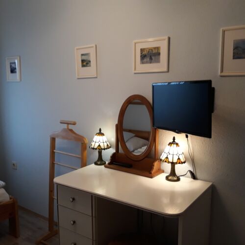 Kertre néző tetőtéri kétágyas szoba