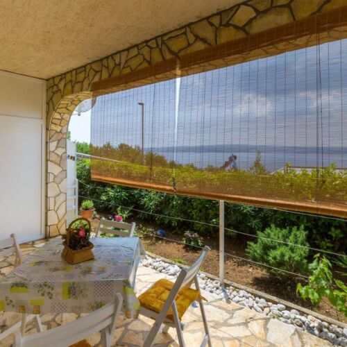 Sea View Ground Floor 2-Room Apartment for 3 Persons