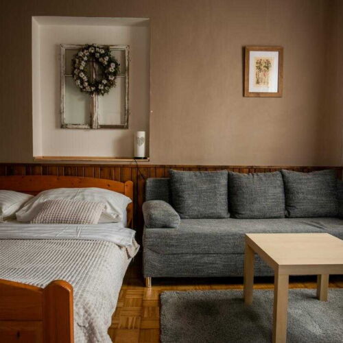 Double Room with Shower and Shared Kitchenette