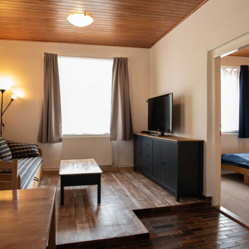 1-Room Apartment for 4 Persons with Shower and Kitchenette
