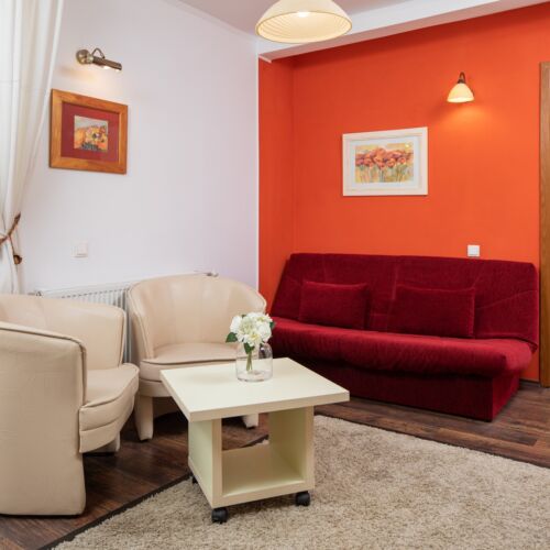 Suita junior cu balcon cu 1 camera pentru 3 pers.