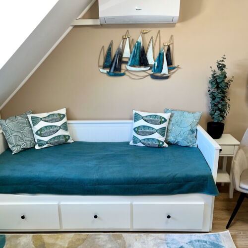 Apartament la mansardă cu 3 camere pentru 5 pers.