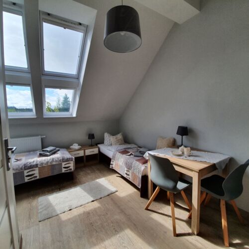 Pokój 2-osobowy z łazienką ze wspólnym aneksem kuchennym