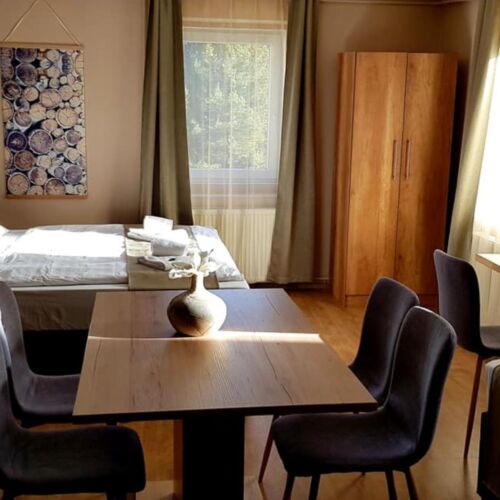 Apartament standard la etaj cu 2 camere pentru 5 pers.