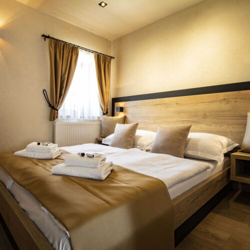 Apartament cu duș cu 1 camera pentru 2 pers. (se poate solicita pat suplimentar)