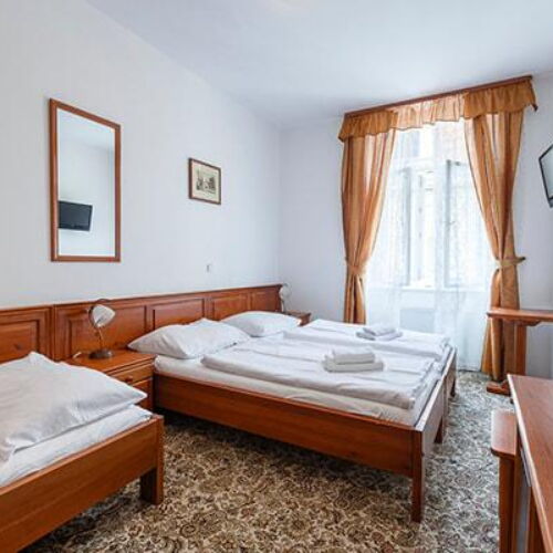 Pokoj s klimatizací se sprchou pro 3 os.