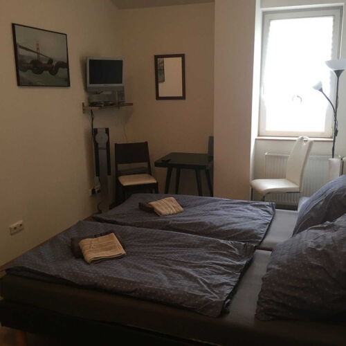 Upstairs 1-Room Apartment for 2 Persons
