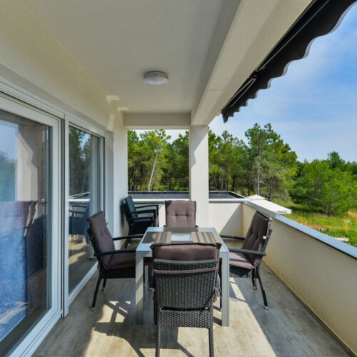 Apartament family cu vedere spre mare cu 2 camere pentru 4 pers.