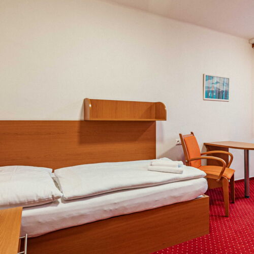 Camera single cu baie comună