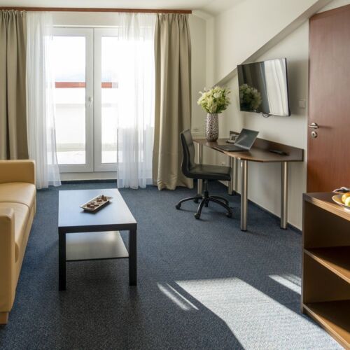 Junior Pokoj s klimatizací s manželskou postelí