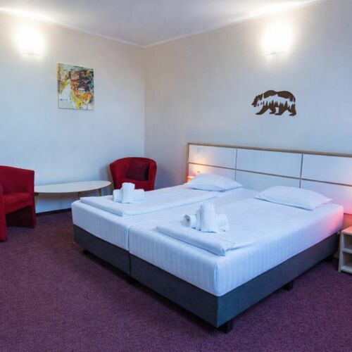 Apartament studio cu 2 camere pentru 4 pers.