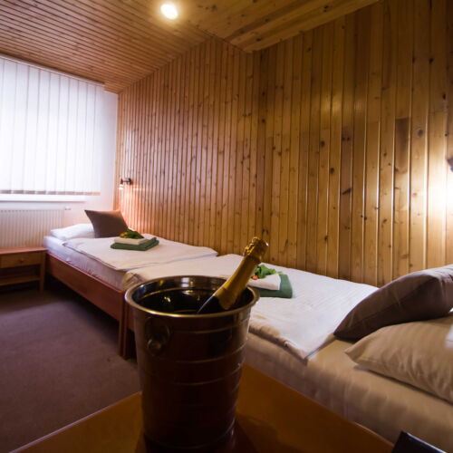 Einzelzimmer mit Dusche