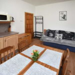 1-Zimmer-Apartment für 2 Personen mit Dusche und Eigner Küche (Zusatzbett möglich)