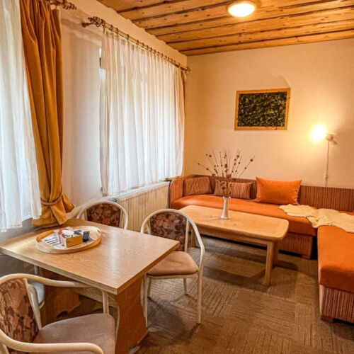 Apartament cu chicinetă proprie cu vedere spre munte cu 1 camera pentru 4 pers.