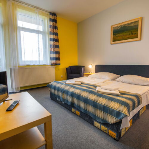 Apartament studio la etaj cu 1 camera pentru 2 pers.