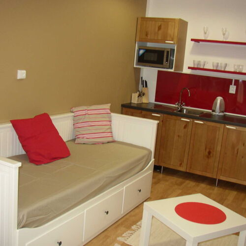 Pokoj pro 3 os. s výhledem na les na poschodí (s možností přistýlky)